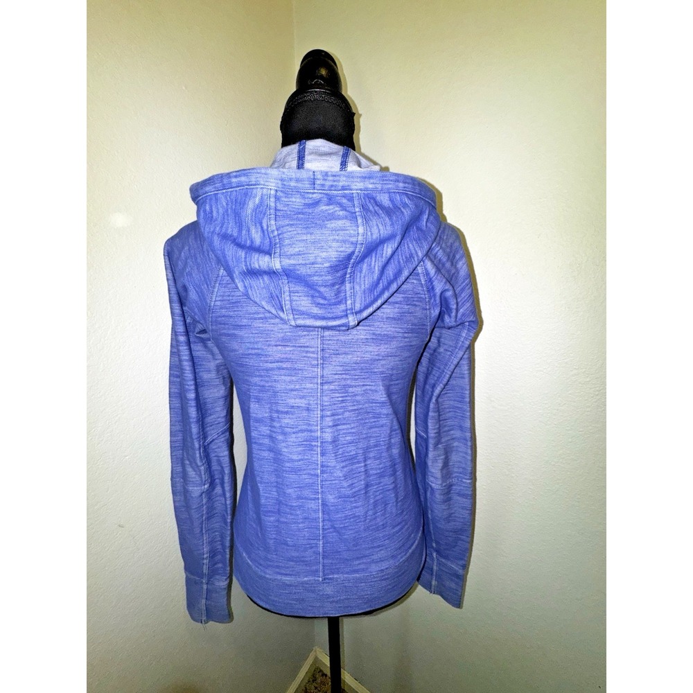The North Face Women's Kirata Full Zip Hoodie Heathered Blue Size XS - Picture 4 of 6